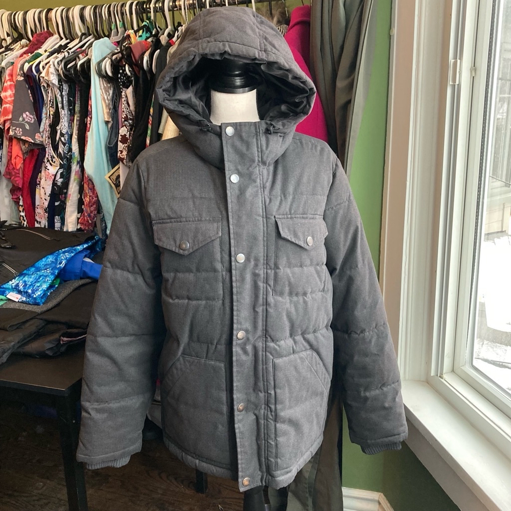 Men's Old Navy Jacket L Dark Gray